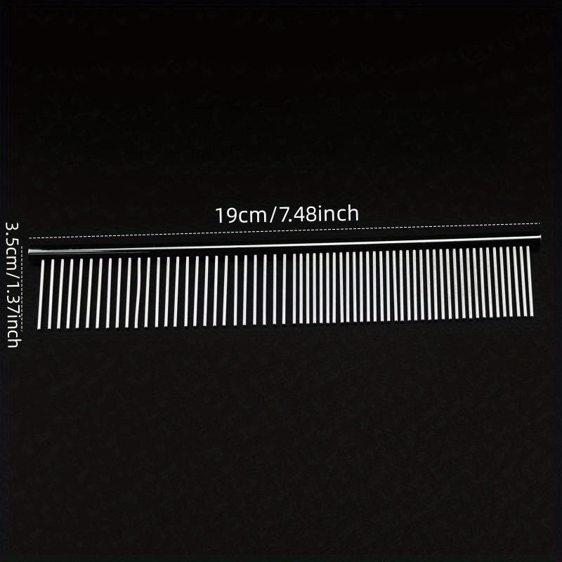 Pet Double Sided Comb Stainless Steel Teeth Cat Comb