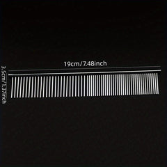Pet Double Sided Comb Stainless Steel Teeth Cat Comb
