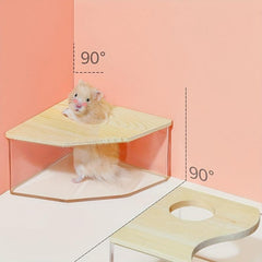 Acrylic Hamster Bathroom Toilet for Small Animals