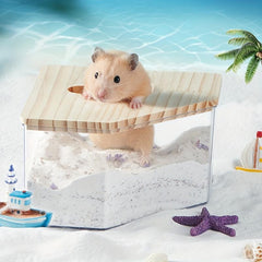 Acrylic Hamster Bathroom Toilet for Small Animals