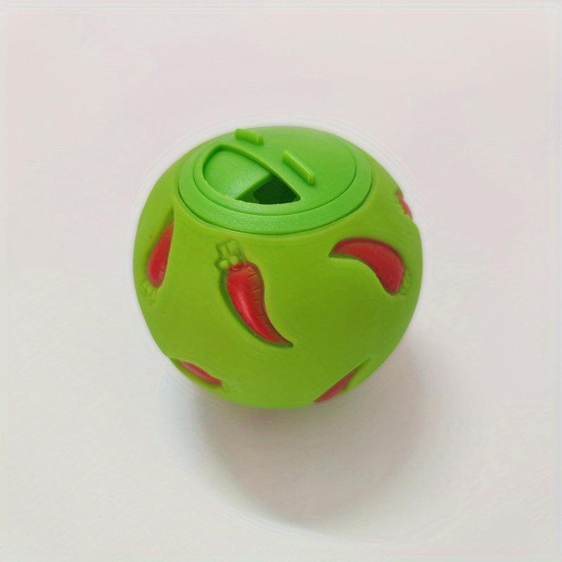 Small Pet Food Leaking Ball Slow Feeder Puppy Rabbit Toy Hamster Feeder