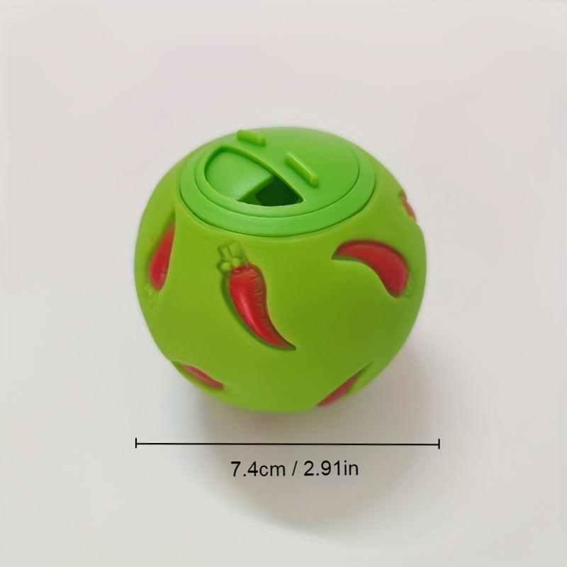 Small Pet Food Leaking Ball Slow Feeder Puppy Rabbit Toy Hamster Feeder