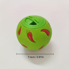 Small Pet Food Leaking Ball Slow Feeder Puppy Rabbit Toy Hamster Feeder