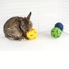 Small Pet Food Leaking Ball Slow Feeder Puppy Rabbit Toy Hamster Feeder