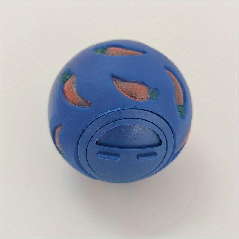Small Pet Food Leaking Ball Slow Feeder Puppy Rabbit Toy Hamster Feeder