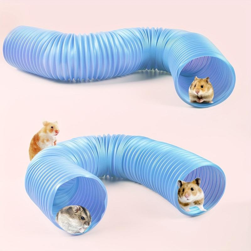 Foldable Hamster Tunnel Toy Telescopic Pet Tube Tunnel