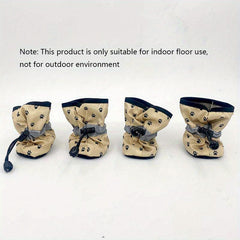 Adjustable Breathable Anti Slip Camo Dog Shoes