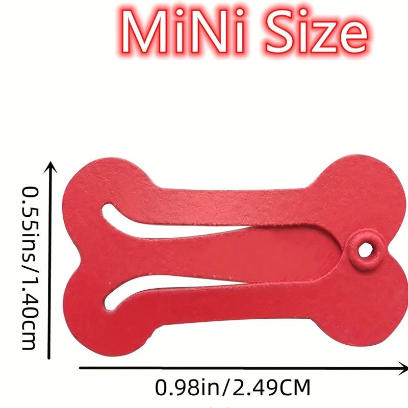 6pcs Stylish Pet Hair Clips for Dogs and Cats - Colorful Hair Accessories