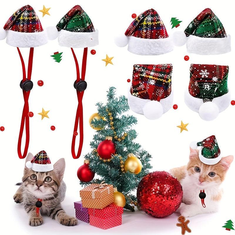 Christmas Pet Hat for Dog and Cat Holiday Accessories