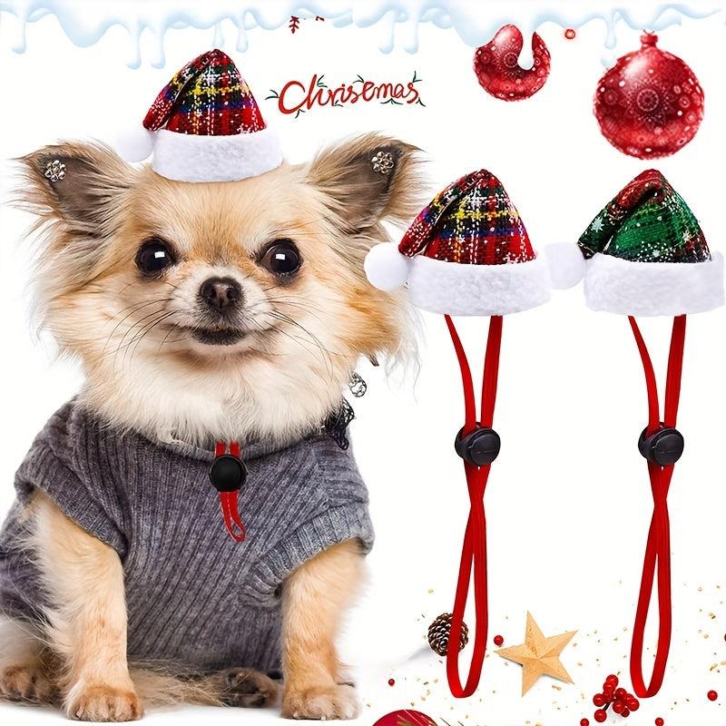 Christmas Pet Hat for Dog and Cat Holiday Accessories
