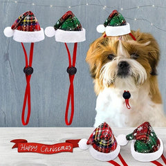 Christmas Pet Hat for Dog and Cat Holiday Accessories