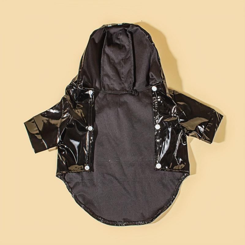 Pet Raincoat Reflective Hooded Dog Raincoat for Small Medium Dogs