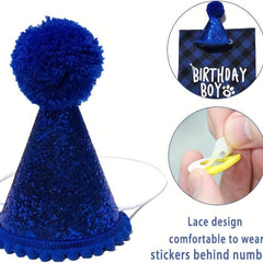 Pet Birthday Bandana & Party Hat Set