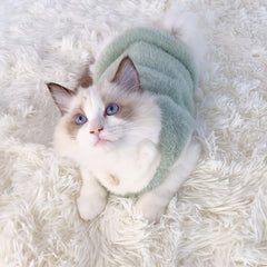 Cozy Sheep Pattern Pet Sweater for Small and Medium Pets