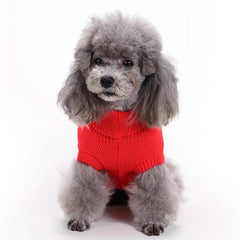 Pet Dog Cat Knitted Jumper Winter Warm Sweater Puppy Coat Jacket