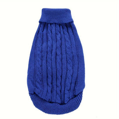 Pet Dog Cat Knitted Jumper Winter Warm Sweater Puppy Coat Jacket