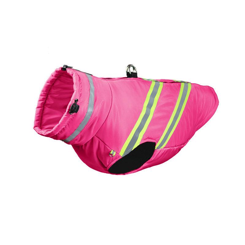 Warm Dog Padded Coat Windproof Reflective Dog Jacket Pet Clothes