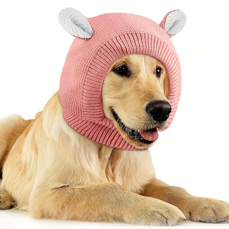 Dog Ear Muffs Noise Protection Winter Hat