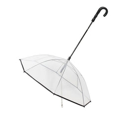 Dog Umbrella with Leash for Rainy Days