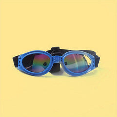 Foldable Dog Sunglasses Stylish Look Adjustable Head Strap