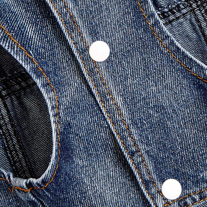 Stylish Denim Dog Vest for Everyday Wear and Outdoor Activities