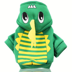 Cartoon Puppy Hoodie for Stylish Pets