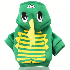 Cartoon Puppy Hoodie for Stylish Pets