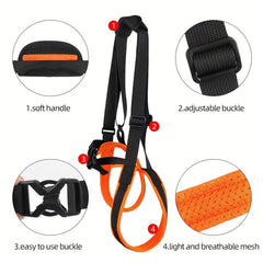 Adjustable Pet Dog Leg Support Harness with Handle for Elderly or Injured
