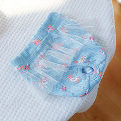 Cute Flower Print Pet Sanitary Pants for Female Dogs