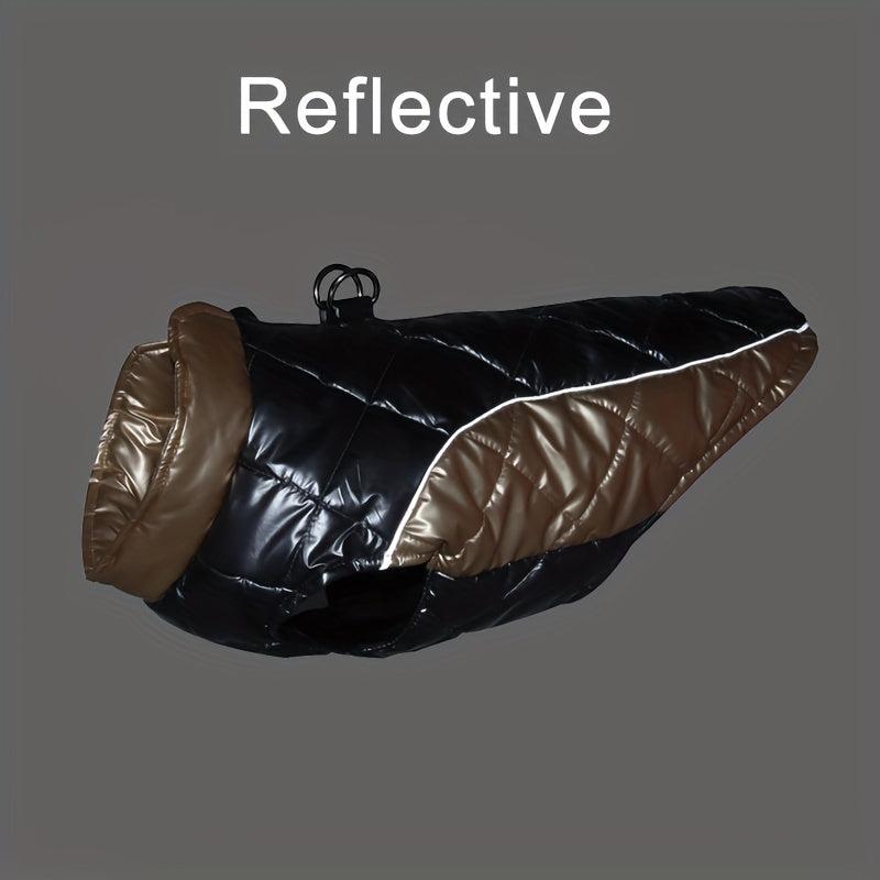 Winter Pet Warm Coat Waterproof Windproof Reflective Dog Jacket