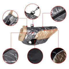 Winter Pet Warm Coat Waterproof Windproof Reflective Dog Jacket