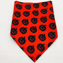 Pet Halloween Pumpkin Ghost Candy Corn Bones Dog Bandanas
