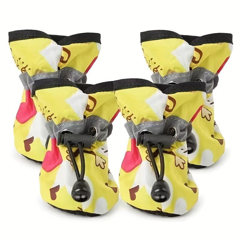 Waterproof Dog Shoes for Autumn and Winter Outdoor Pet Supplies