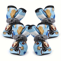 Waterproof Dog Shoes for Autumn and Winter Outdoor Pet Supplies