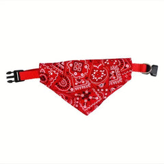 Floral Dog Kerchief Scarf for Dogs and Cats