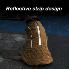 Pet Warm Clothes Windproof Dog Jacket Padded Sweater Coat For Dogs