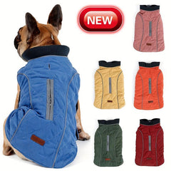 Pet Warm Clothes Windproof Dog Jacket Padded Sweater Coat For Dogs