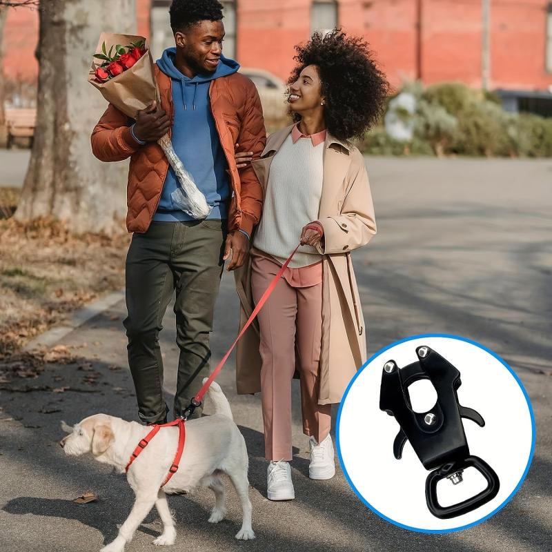 Heavy Duty Dog Leash Clips Quick Release And Lock Snaps