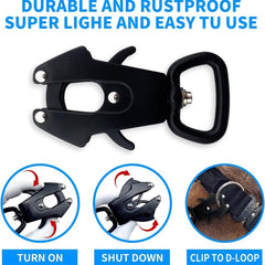 Heavy Duty Dog Leash Clips Quick Release And Lock Snaps