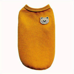 Breathable Round Neck Pet Cat Dog T shirt For Spring Summer