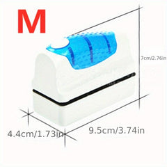 Portable Aquarium Magnetic Cleaner Brush Aquarium Glass Cleaner