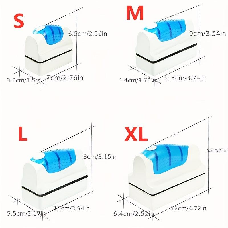 Portable Aquarium Magnetic Cleaner Brush Aquarium Glass Cleaner