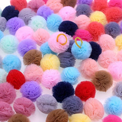 20pcs Pet Grooming Round Hair Bows for Dogs and Cats
