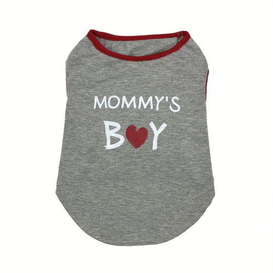 Pet Mommy's Boy Tank Top for Summer