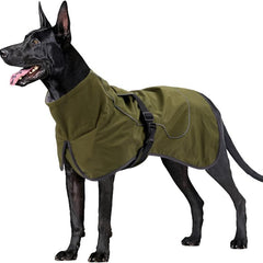 Double Layer Winter Dog Jackets Waterproof Dog Coats for Large Dogs