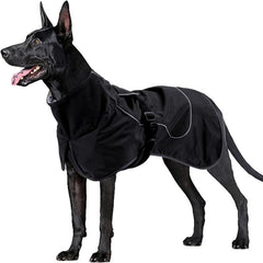 Double Layer Winter Dog Jackets Waterproof Dog Coats for Large Dogs