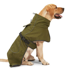 Double Layer Winter Dog Jackets Waterproof Dog Coats for Large Dogs