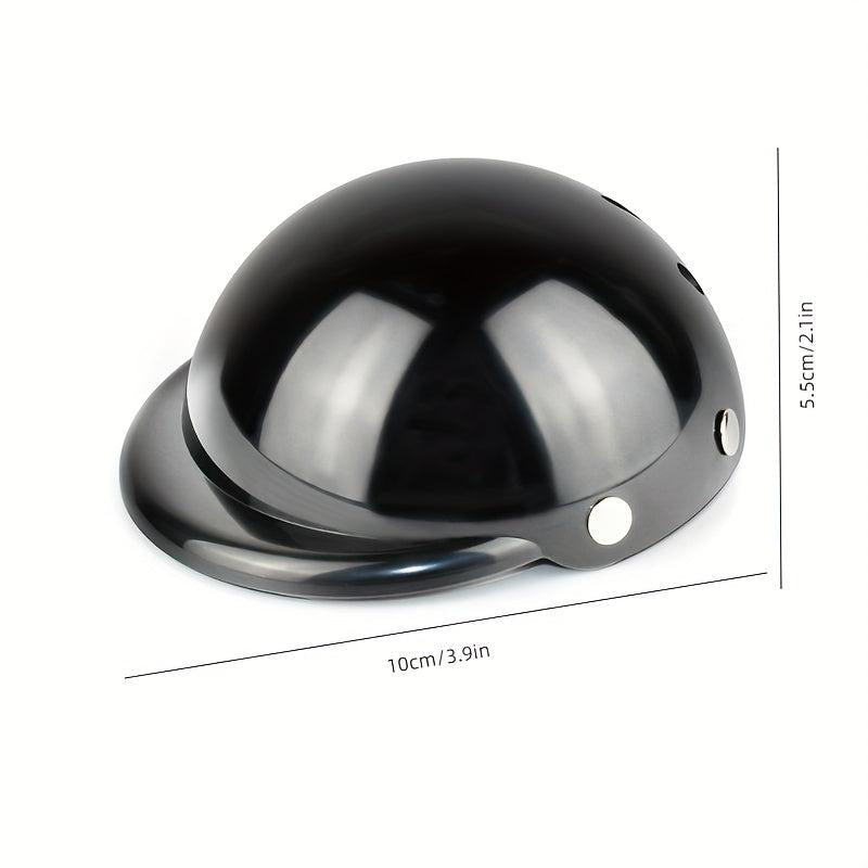 Mini Pet Helmet Motorcycle Helmet Dog Cat Headwear Accessories