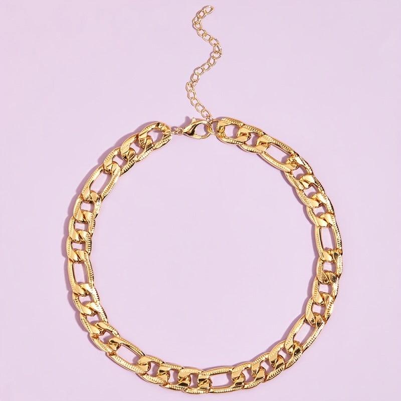 Golden Chain Pet Necklace for Dogs and Cats Photo Prop and Fashionable Accessory