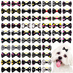 10-Pack Pet Bow Headwear - Cute Accessories for Your Dog's Hair